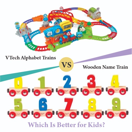VTech Alphabet Train vs Wooden Name Train: Which Is Better for Kids?