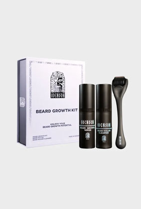 Complete Beard Growth & Care Kit – Oil, Serum, Comb & Brush