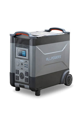 ALLPOWERS R4000 Portable Power Station — 4000W | 3456Wh LiFePO₄ Solar Generator