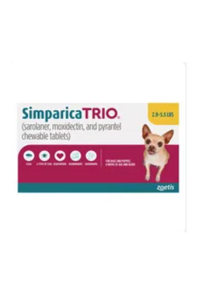 Monthly All-in-One Flea, Tick, Heartworm & Worm Protection for Small Dogs and Puppies