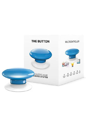 Wireless Smart Home Control Button by Fibaro – Z-Wave Enabled