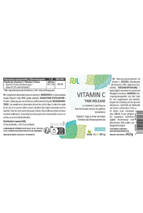 Extended-Release Vitamin C 500 mg Tablets