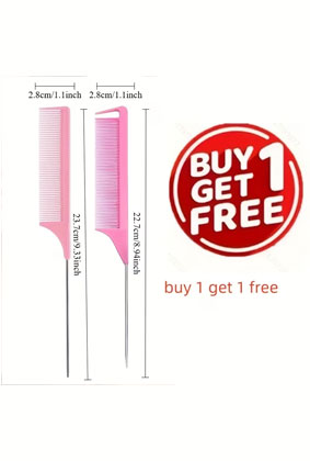 Long Steel Needle Teasing Comb