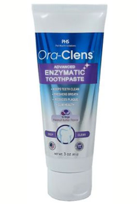 Ora-Clens Advanced Enzymatic Toothpaste Peanut Butter Flavor (3 oz)