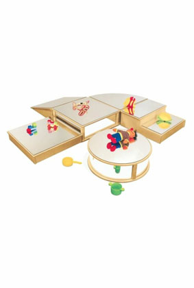 Infant Floor Mirror Set