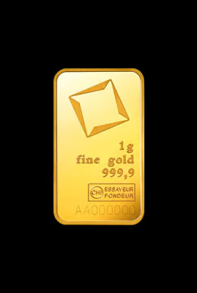 1 gram Gold Bar | Valcambi