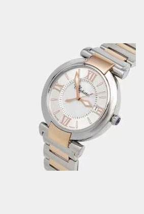 Chopard Imperialz.Silver Dial Mother of Pearl 18K Rose Gold Stainless Steel Women’s Wristwatch