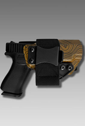 QAPX Low Profile CORDURA® Concealment Bag (X-Large) – Gunmetal Gray with IWB Adapter