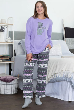 Nordic Paws Pajama Set