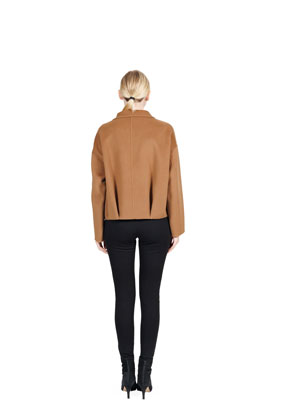 Vienna – Double-Faced 100% Cashmere Short Jacket