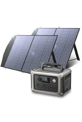 ALLPOWERS Solar Generator Kit 600W (R600 + SP027 100W Solar Panel)