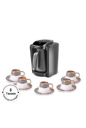 Karaca Hatır Neo Turkish Coffee Maker with Milk – Space Grey