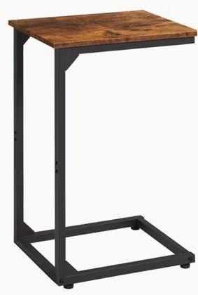 AMHANCIBLE C-Shaped End Table (1/2 pcs) – Sofa Small Side Table