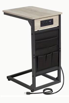 AMHANCIBLE C-Shaped End Table (1/2 pcs) – Sofa Small Side Table