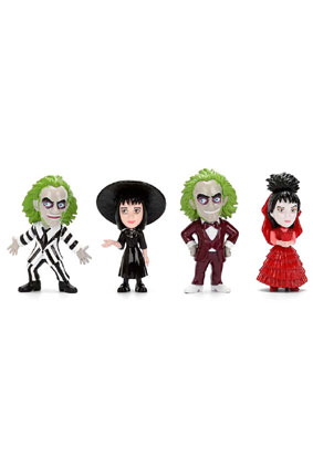 Set of 4 Diecast Figures "Beetlejuice"