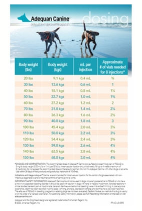 Adequan Canine for Dogs – Canine Injection (5 ml)