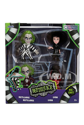 Set of 4 Diecast Figures "Beetlejuice"