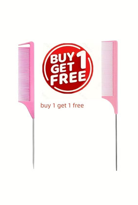 Long Steel Needle Teasing Comb