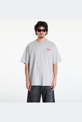 Relaxed Cotton Logo T-Shirt with Signature Diesel Branding