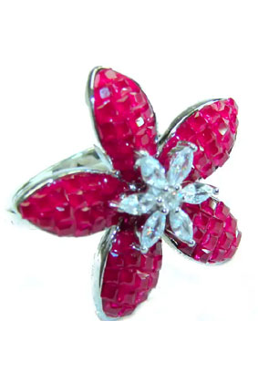 Elegant Handcrafted Ruby Eternity Ring – 10.2 Carat Gemstone in .925 Sterling Silver Elegant Handcrafted Ruby Eternity Ring – 10.2 Carat Gemstone in .925 Sterling Silver