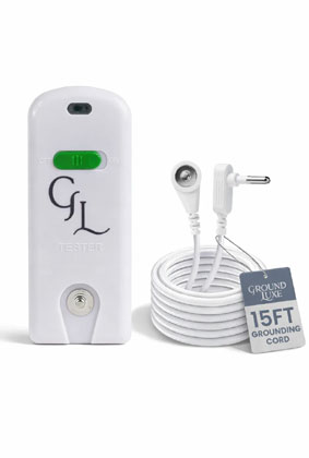 GroundLuxe Grounding Continuity Tester Kit – Verify Your Grounding Connection with Confidence GroundLuxe Grounding Continuity Tester Kit – Verify Your Grounding Connection with Confidence