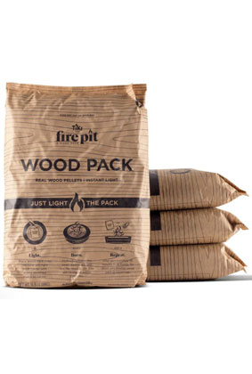 Natural Wood Pack for Reliable Burning and Outdoor Use